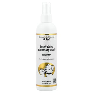 California Gold Nutrition, Pet Smell Good Grooming Mist, For Cats & Dogs, Lavender, 8 fl oz (237 ml)