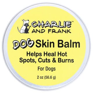 Charlie & Frank, Bálsamo para Pele de Cães, 56,6 g (2 oz)