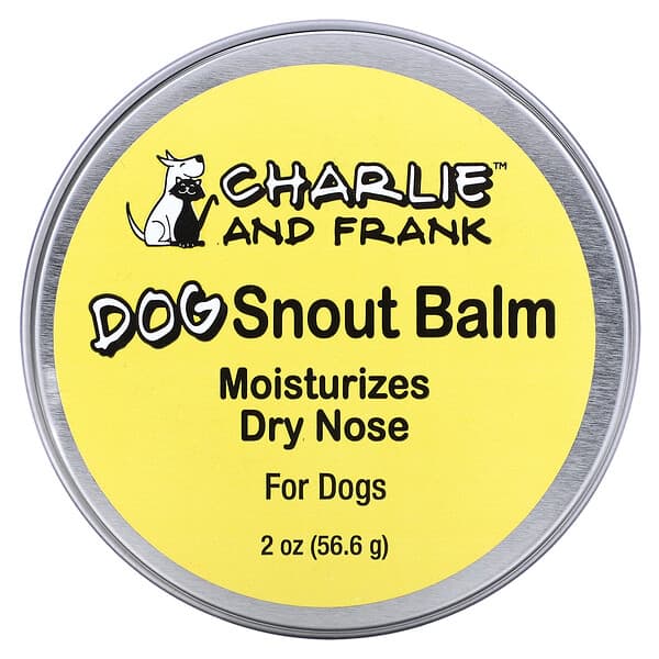Charlie and Frank, бальзам для увлажнения носа собаки, 56,6 г (2 унции)