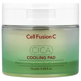 Cell Fusion C‏, وسادة تبريد سيكا ، 70 فوطة صحية ، 6.08 أونصة سائلة (180 مل)