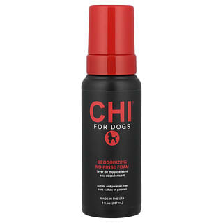 CHI for Dogs, Mousse désodorisante sans rinçage, Pour chiens, 237 ml