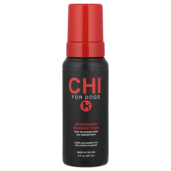 CHI for Dogs, Espuma Desodorizante Sem Enxágue, Para Cães, 237 ml (8 fl oz)
