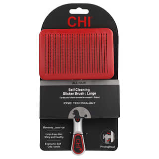 CHI for Dogs, Brosse lissante autonettoyante, Pour chiens, Grande, 1 pièce