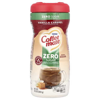 Coffee Mate, Crema per caffè in polvere, senza zucchero, vaniglia e caramello, 289,1 g