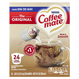 Coffee Mate, Coffee Creamer, Original, 24 Creamers, 3/8 fl oz (11ml) Each