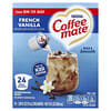 Coffee Mate, Creme Líquido para Café, Baunilha Francesa, 24 Cremes Individuais, 11 ml (3/8 fl oz) Cada