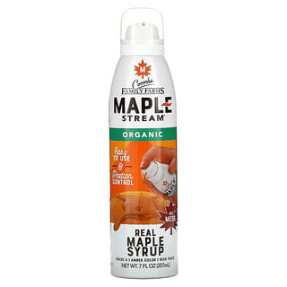 Coombs Family Farms, Maple Stream, Organic Real Maple Syrup, 7 fl oz (207 ml)