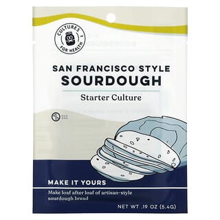 Cultures for Health, Masa madre de San Francisco, 1 paquete, 5,4 g (0,19 oz)
