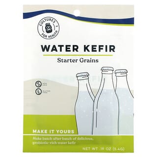 Cultures for Health, Kéfir de agua, 1 paquete, 5,4 g (0,19 oz)