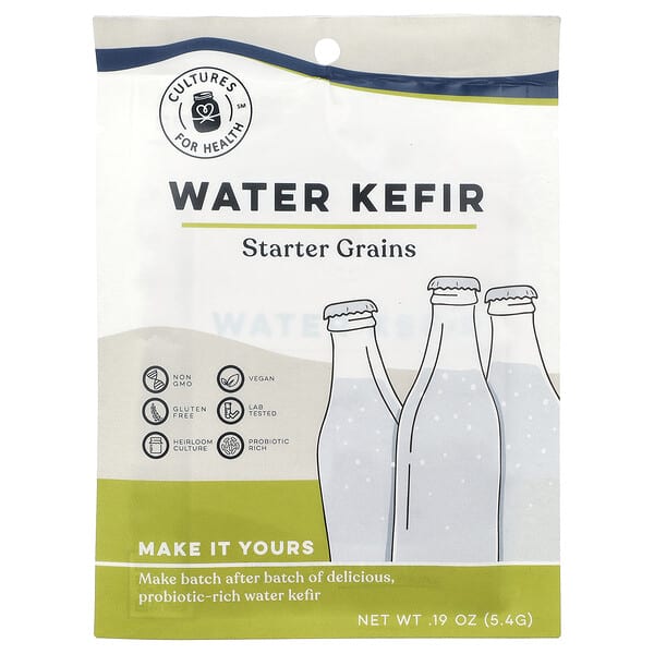 Cultures for Health, Water Kefir, 1 Packet, 0.19 oz (5.4 g)