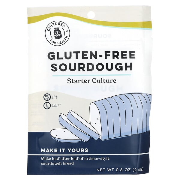 Cultures for Health, 글루텐 무함유 사워도우, 1팩, 2.4g(.08oz)