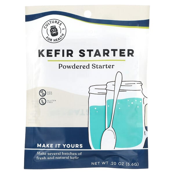 Cultures for Health, Kefir Powdered Starter, 0.2 oz (5.6 g)