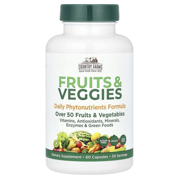 Fruits & Veggies, 60 Capsules