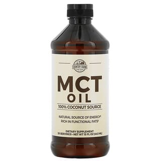 Country Farms, MCT Oil, 100% Coconut Source, 15 fl oz (443 ml)
