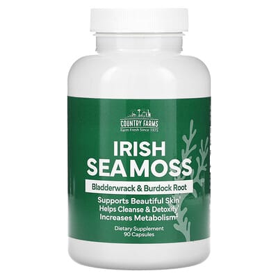 Country Farms, Irish Seaweed, 90 Capsules