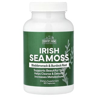 Country Farms, Mousse de mer d'Irlande, 90 capsules