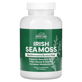 Country Farms, Irish Sea Moss, 90 Kapseln