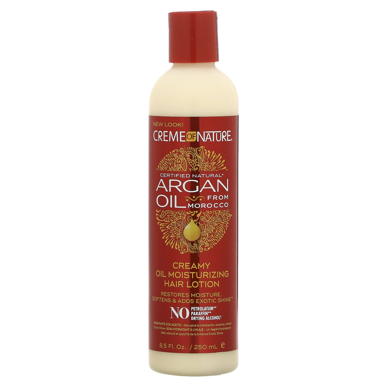 Creme Of Nature, Certified Natural Argan Oil From Morocco, Creamy Oil