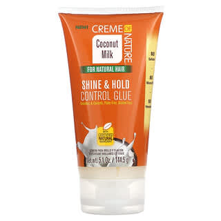 Creme Of Nature, Shine & Hold Control Glue, Coconut Milk, 5.1 oz (144.5 g)