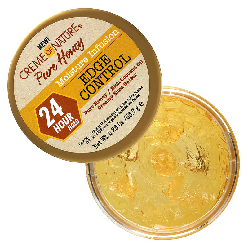 CREME OF NATURE Pure Honey Moisture Infusion Edge Control (2.25oz)