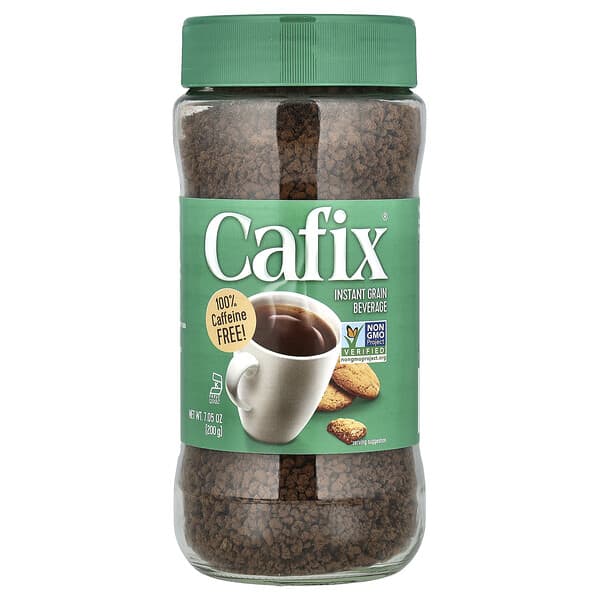 Cafix, インスタントグレインビバレッジ、カフェインフリー、200g（7.05オンス）