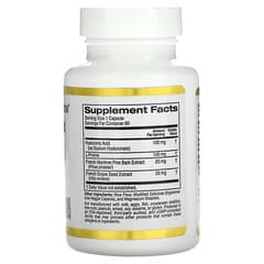 California Gold Nutrition, ヒアルロン酸コンプレックス、ベジカプセル60粒