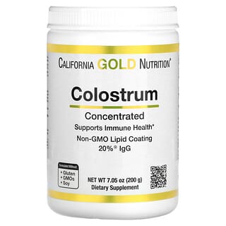 California Gold Nutrition, Calostro en polvo, Producto concentrado, 200 g (7,05 oz)