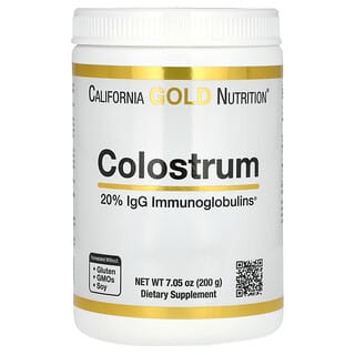 California Gold Nutrition, Colostrum en poudre, Concentré, 200 g