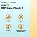 California Gold Nutrition, Gold C®, USP-grade Vitamin C, 1,000 mg, 60 Veggie Capsules - Image 6