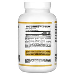 California Gold Nutrition, Gold C，USP 级维生素 C，1,000 毫克，240 粒素食胶囊