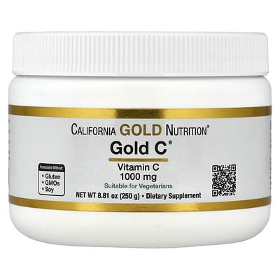 Norland California Gold Nutrition, Gold C® Powder, USP Grade Vitamin C, 1,000 mg, 8.81 oz (250 g) supplement Uganda UGX 41297
