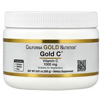 California Gold Nutrition, Gold C® 粉、USP 級維生素 C、1000 毫克、8.81 盎司（250 克）
