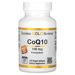 California Gold Nutrition, CoQ10, 100 Mg, 120 Veggie Softgels