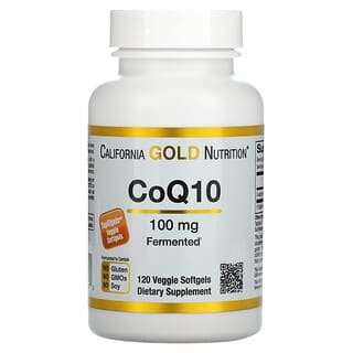 كاليفورنيا غولد نيوتريشن‏, الإنزيم المساعد CoQ10، بحجم 100 ملجم، 120 كبسولة هلامية نباتية