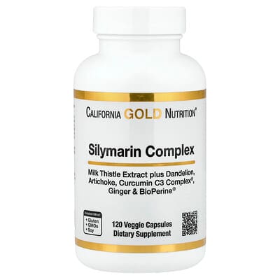 California Gold Nutrition, Silymarin Complex, 120 Veggie Capsules