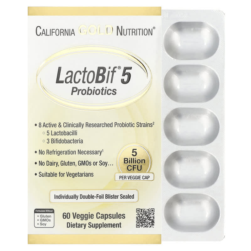 California Gold Nutrition Lactobif 5
