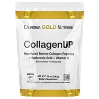 CollagenUP®, Hydrolyzed Marine Collagen Peptides with Hyaluronic Acid and Vitamin C, Unflavored, 7.26 oz (206 g)