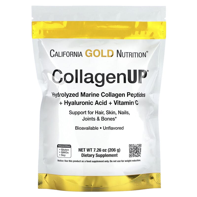 CollagenUP（コラーゲンアップ）、加水分解海洋性コラーゲンペプチド、ヒアルロン酸とビタミンC配合、プレーン、