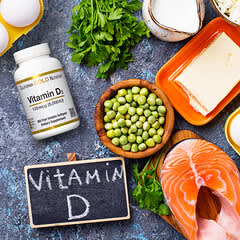 California Gold Nutrition, витамин D3, 125 мкг (5000 МЕ), 360 капсул из рыбьего желатина