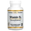 California Gold Nutrition, Vitamina D3, 125 mcg (5000 UI), 360 cápsulas blandas de gelatina de pescado
