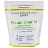 Peanut Butter Powder, 28% Fat, Gluten Free, 16 oz ( 454 g)