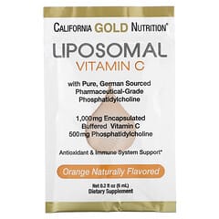 California Gold Nutrition, リポソームビタミンC、1,000mg、30袋、各6ml（0.2液量オンス）