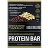 Protein Bar, арахисовое масло с кусочками темного шоколада, без глютена, 12 батончиков, 2,1 унции (60 г) каждый