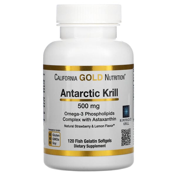 California Gold Nutrition, Antarctic Krill Oil, with Astaxanthin