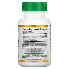 California Gold Nutrition, 飞蛾叶提取物，欧洲草本，欧洲质量，120 毫克，60 粒素食胶囊