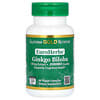 EuroHerbs, Extrait de ginkgo biloba, Qualité Euromed, 120 mg, 60 capsules végétariennes