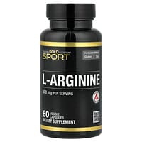 California Gold Nutrition, L-Arginine, 500 mg , 60 Veggie Capsules