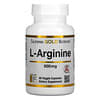 L-Arginine, AjiPure, 500 mg, 60 Veggie Capsules