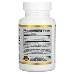 California Gold Nutrition, L-тирозин, AjiPure, 500 мг, 60 растительных капсул (Товар снят с продажи) 