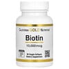 Biotina, 10.000 mcg, 90 Cápsulas Softgel Vegetais
